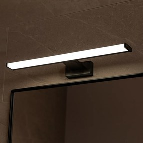 Nástenné LED svietidlo Mirore, 1x LED 10w, 4000k, (fi 60cm), b