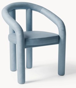 Zamatová stolička's opierkami Calan 3