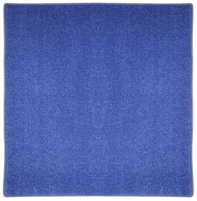 Vopi koberce Kusový koberec Eton modrý 82 štvorec - 100x100 cm