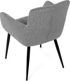 Jedálenská stolička sivá DCH-P3146 SIL2