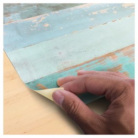 Samolepka na podlahu Ambiance Floor Sticker Parquet Floor Cote dOpale, 90 × 60 cm