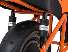 Ramiz Vozidlo Motor SUPERMOTO Oranžová