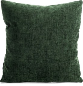 VIANOČNÁ DEKORAČNÁ OBLIEČKA NA VANKÚŠ SHINE 45X45 CM TMAVOZELENÁ