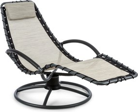 Blumfeldt The Chiller, hojdacie lehátko, 77 x 85 x 173 cm, 360 Comfort, ComfortMesh, béžové