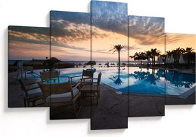 Obraz - Resort pri mori (150x105 cm)