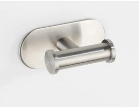 Matný antikoro dvojitý nástenný háčik Wenko Turbo-Loc ® Orea