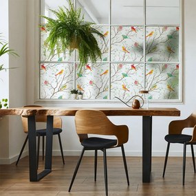 Samolepka na okno 200x40 cm Birds in the Forest - Ambiance