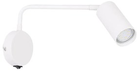 Biele kovové nástenné svietidlo Tina - Candellux Lighting