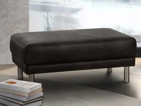 Taburet Bruno, čierna látka%