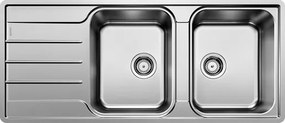 Sink Blanco Lemis 8 S-IF brushed stainless steel, without eccentric