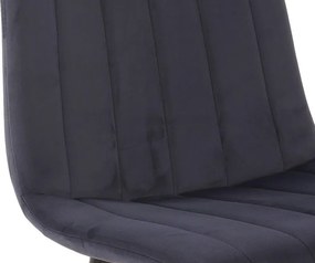 Jedálenská stolička Harry, tmavo modrá látka