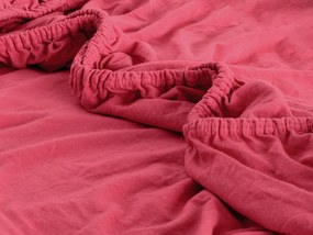 XPOSE® Jersey plachta Exclusive - malinová 120x200 cm