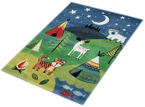 Koberce Breno Kusový koberec DIAMOND KIDS 24225/40, viacfarebná,120 x 170 cm