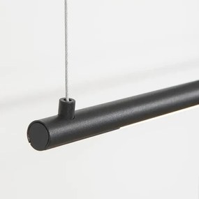 LED luster Elettra 110 čierne