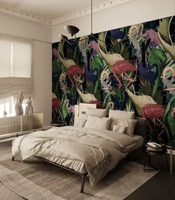 WALLCOLORS Pelicans wallpaper - tapeta POVRCH: Prowall Concrete