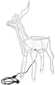 LED sob 85 cm – vianočná svetelná dekorácia Springos CL1218 (teplá biela)