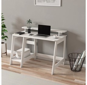 PC stolík Cantry (biela). Vlastná spoľahlivá doprava až k Vám domov. 1107720