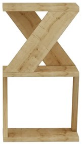 Odkladací stolík ALBENI 50x30 cm hnedá