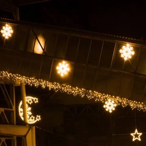 DECOLED Sada LED svetiel pre dom, 9+1 zdarma, teplá biela, čierny kábel, Easy Fix, IP67