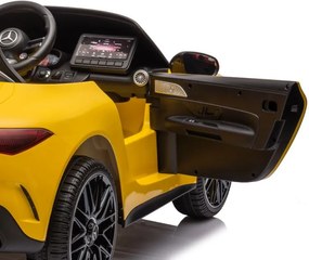 LEAN CARS Autobatérie Mercedes AMG SL63 Yellow Painted