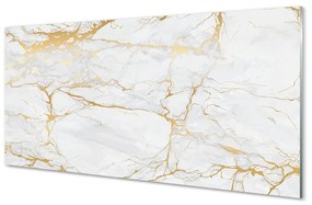 Obraz na skle Marble kamenný múr 100x50 cm