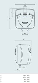 ARISTON ANDRIS LUX ECO 30 Elektrický ohrievač vody, 2kW 3100696