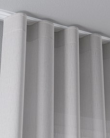Záclona s riasením WAVE farba produktu béžová látka polopriehľadný, zapletaná