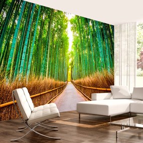 Artgeist Fototapeta - Bamboo Forest Veľkosť: 200x140, Verzia: Standard