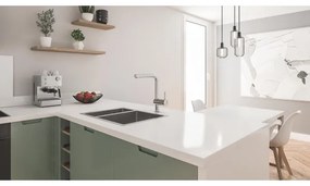 GROHE 31576SD1 - Kuchynský drez K700U 595 × 450 mm nerez