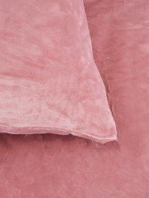 Obliečka na vankúšik mikroplyš Exclusive 40 × 40 cm - Laura staroružová