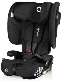 Lionelo - Skladacia autosedačka NELLY i-Size 76-150 cm čierny karbón