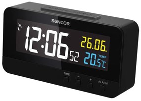 Sencor Sencor - Digitálne hodiny s budíkom a teplomerom 230V/1xCR2032 FT0377