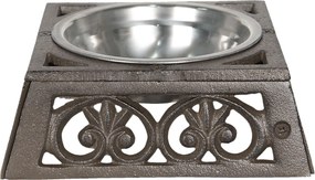 Miska v kovovom stojane - 18*18*6 cm / 0,3L