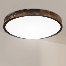 Brilagi - Stropné svietidlo CARVALHO SMOKEY 3xE27/15W/230V, dub, priemer 47,5 cm