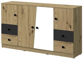 Komoda Nero 06 160 – Čierna Mat