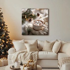Obraz vianočná pohoda s lahodnou čokoládou