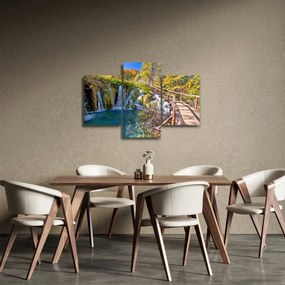 Obraz - Vstup na vodopády (90x60 cm)
