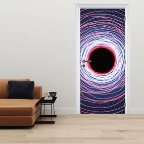 Fototapeta na dvere - Abstrakcia kruhu (95x205cm)