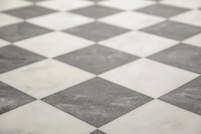 PVC podlaha Smartex Holywell 097 mramor, grafitová