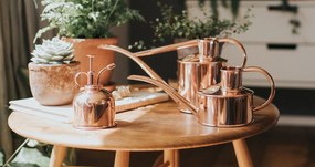 HAWS Krhlička na polievanie Fazeley Flow Copper – 700 ml