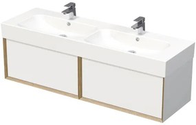 Kúpeľňová skrinka s dvojumývadlom Intedoor MULTI 150 cm OXO MULTI 150D 2Z