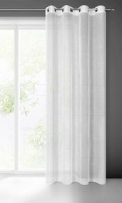 ZÁCLONA NA KRÚŽKOCH GRACE 140X250 CM BIELA