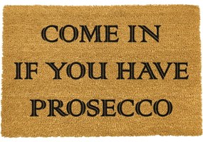 Rohožka z prírodného kokosového vlákna Artsy Doormats Prosecco, 40 x 60 cm