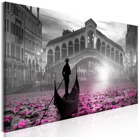 Artgeist Obraz - Magic Venice (1 Part) Narrow Grey Veľkosť: 120x40, Verzia: Premium Print