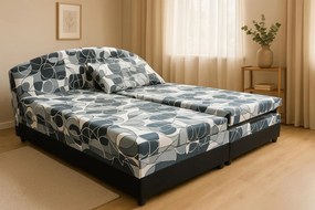 Manželská posteľ 180 cm Velvet (s penovými matracmi). Vlastná spoľahlivá doprava až k Vám domov. 793047