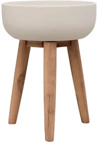 Refined Retro with feet Argon natural white 36x48 cm