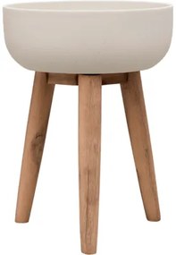 Refined Retro with feet Argon natural white 36x48 cm