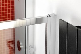 Polysan Polysan, LUCIS LINE štvrťkruhová sprchová zástena 1200x900mm, ľavá/pravá, DL5015