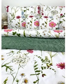 Bavlnené obliečky Vôňa jari 200×220 + 2×70×90 cm – 100% bavlna, jemný kvetinový vzor