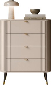 Moderná komoda KEMAL kašmír 78 cm